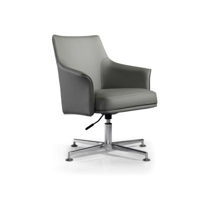 China PU Leather Reclining Executive Office Chair Knee Tilt Chair for sale