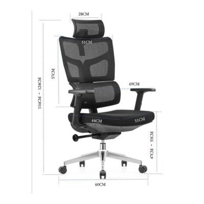 China Swivel Mesh Upholstered Mfavour Ergonomic Chair For Office for sale