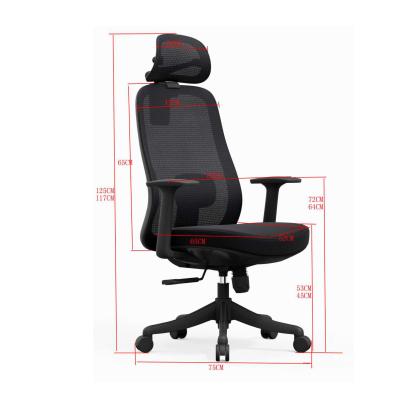 China Centre Tilt Pneumatic Net Gaming Mesh Chair For Office for sale
