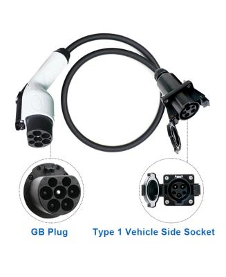 China 90% EV Type1 Type2 GB/T Adapter 32A 1Phase 3 Phase Schuko for Electric Car Charging for sale