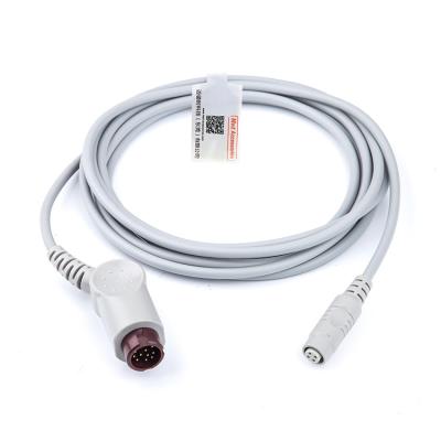 China Nontoxic IBP Adapter Cable 12 Pin With HP To Transducer BB Connector for sale