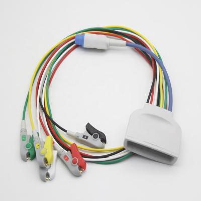 China Cable de ECG de plomo práctico, 989803171831 Telemetría de ECG en venta