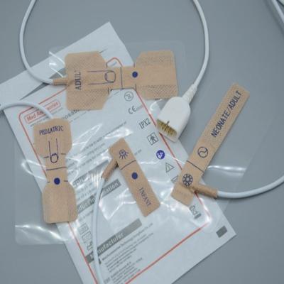 China Sensor de oxímetro de pulso desechable de Nihon Konden en venta
