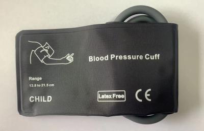 China NIBP Neonatal Pediatric Blood Pressure Cuff 13.8-21.5cm With Dual Tubes for sale