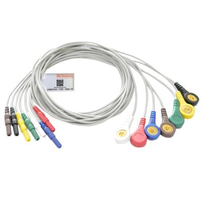 Cina Cable del paziente per ECG in stile Din in vendita