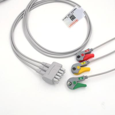 China Portable Lead ECG Monitor Cable Reusable Multi Function Stable for sale