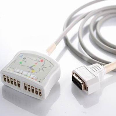 China TPU compatible ECG Cable para pacientes 22341809 Estable para usos múltiples en venta