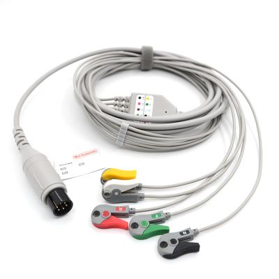 China Mindray Portable Spo2 Probe Sensor Round Connector Pulse Oximeter Cable for sale