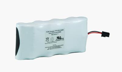 China Medical Vital Signs Monitor Battery Replacement Compatible Drager MS14490 AS36059 MS31385 for sale