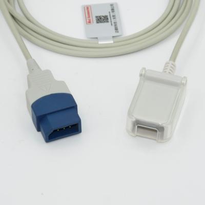 China Gray Color Spo2 Sensor Cable With TPU Material And 12 Month Period for sale