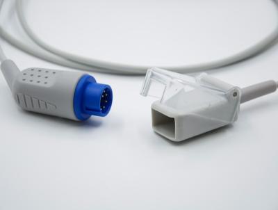 China TPU gris Spo2 Cable de sensor para pacientes Compatibilidad universal Certificado CE en venta