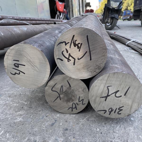 Quality ASTM 316L Stainless Steel Rod Round Bar HR Annealed 6mm 12mm for sale