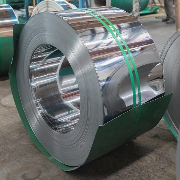 Quality SS304 Stainless Steel Coil Polished Surface Cold Rolled 0.8mm 8K Mirror for sale