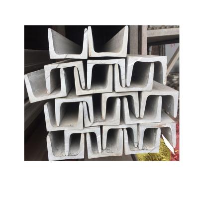 China Unequal SS 304 C Channel GB GB JIS ERW Stainless Steel Profile for sale