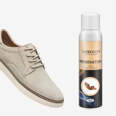 China Easy Use Leather Nubuck Suede Reviver Spray Stain Removal Renovator Extend the life of the leather for sale