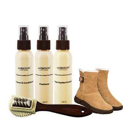 China OEM Suede Leather Care Kit Universal Waterproofing Spray Designed For Snow Boots care for sale
