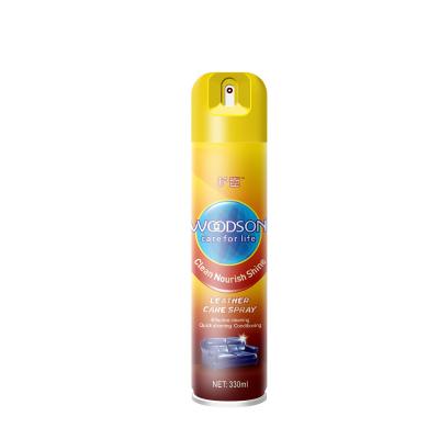 China Leather Shoe Repellent Spray Protector Aerosol For Couch Nourishing Shining for sale