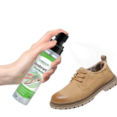 China Custom Liquid Shoe Fabric Deodorant Spray Private Label  100ml for sale