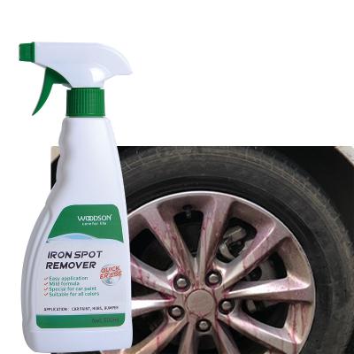 Cina Car detailing chemicals products wheel brake rust cleaner car paint iron remover for car in vendita