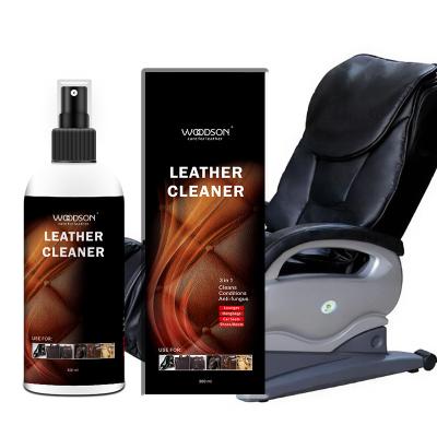 China 300ml liquid leather cleaner spray leather furniture sofa cleaner conditioner and anti-fungus en venta
