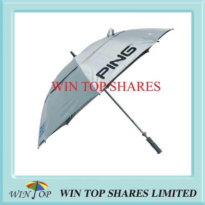 China UV Resistance Anti Wind Ping Golf Umbrella for sale