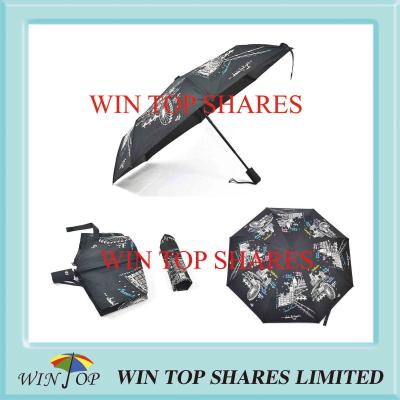 China Silk Screen Printing Imprint Automatic Umbrella for sale