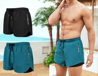 China Loose Mens Beach Wear Shorts Prevent Embarrassment Mens Swim Wear for sale