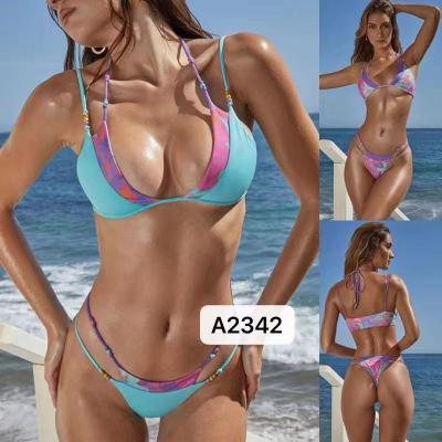 China Swimming Suits Bikini Good Strength Abrasion Resistance Excellent Elasticity Good Resistance To Moths And Corrosion for sale