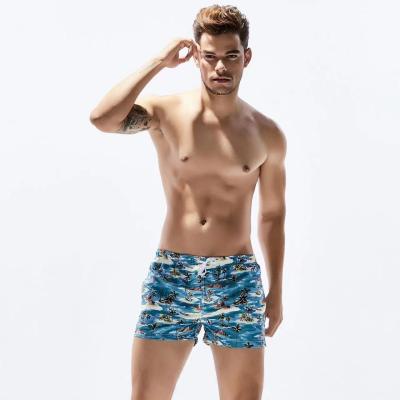 China Pantalones cortos para hombre impresos pantalones cortos para hombre de la nadada de los deportes de la moda del desgaste de la playa del verano en venta