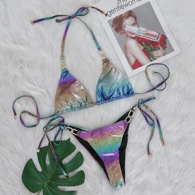 China New Nylon Underwire/Wirefree Bikini Style Swimwear à venda