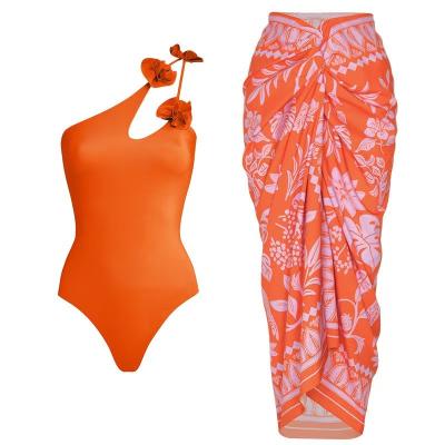 China Colorful Summer Padded Swimsuit Set Three Swimwear for Beach and Pool Te koop