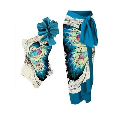 중국 Elasticity Nylon Bikini Swimwear Set for Women in Red Blue Green Beach/Pool Occasion 판매용