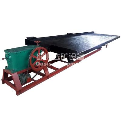 China oasis Gold Mining Shaking Table Gold Ore Vibrating Shaking Table 1 Year Warranty for sale