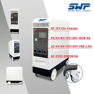 China SWP48100 Lithium Battery Energy Storage System All In One 40V-58.4V 6000 Cycles for sale