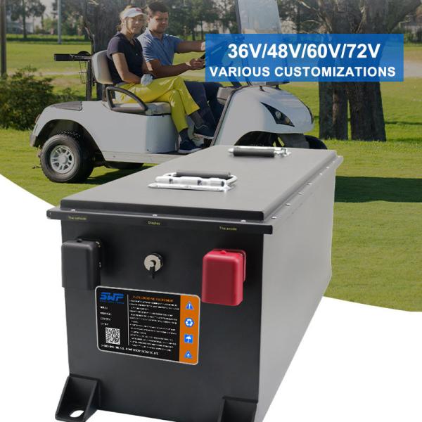 Quality 36V Golf Cart Lithium Battery Customized Size Max Charge Current 100A EVE for sale