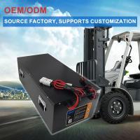 Quality Rechargeable Electric Forklift Lithium Ion Battery 200Ah Capacity 5000 Times for sale