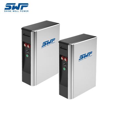 中国 51.2V100Ah Salor エネルギー IP65 保護 バッテリー 貯蔵 壁マウント アルミ合金 簡単に設置 販売のため