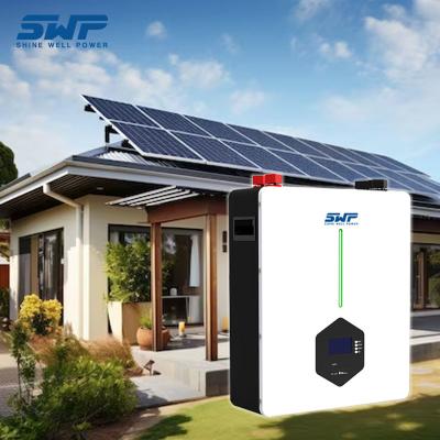 China 51.2V 100Ah Wall Mounted Battery Storage A Grade EVE Cells for sale