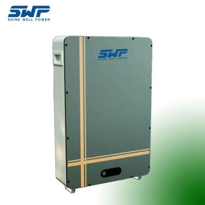 China SWP48100 Sistemas de almacenamiento de baterías montados en la pared Ciclos largos Seguridad alta en venta