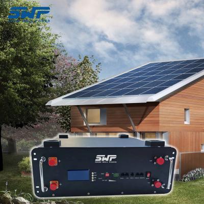 China 51.2V 200Ah Bateria solar para casa Sistema de armazenamento de energia LIFEPO4 Bateria Células de grau A à venda