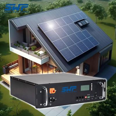 Chine 51.2V 60Ah Système de stockage de batterie pour la maison 5-20kWh Bms Protection de la sécurité à vendre