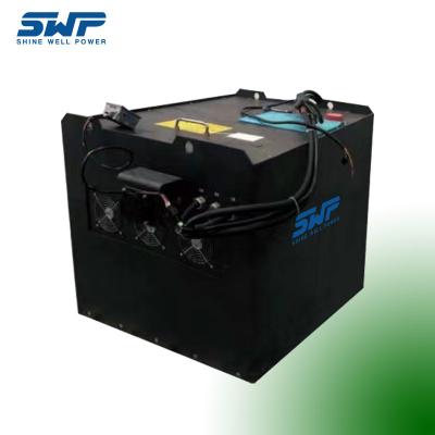 China 48V 400A Head Long Life Cycle Lifepo4 Forklift Battery Capacity 200Ah-500 Max Discharge 400-600A for sale