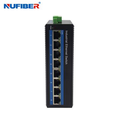 China OEM POE Gigabit Industrial Ethernet Switch Fiber Optical Network With 4 / 8 Ports for sale