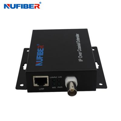 China 10/100M IP over BNC Port Extender 1.5km 10/100Base-T RJ45 to Coaxial Converter DC12V for sale