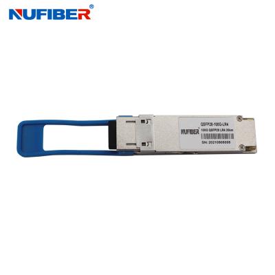 Chine Émetteur-récepteur de QSFP28 100G LR4 10km 1310nm pour le réseau de zone ample à vendre