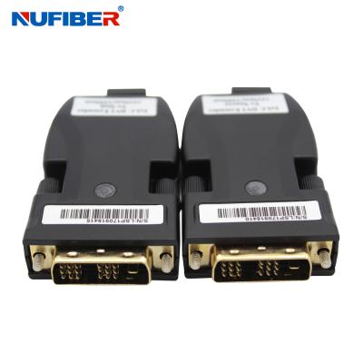 China Mini Type DVI to Fiber Extender 1080P 2 Core 1000m LC DC 5V 1A for sale