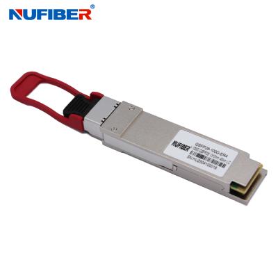 China QSFP28 100G ER EML Fiber Optical Transceiver Module With FEC Up To 40KM for sale