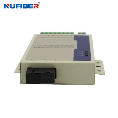 China SM Bidi Rs232 To Fiber Optic Converter Rate Up To 120Kbps CE Approved for sale