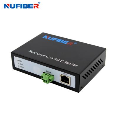 China POE Function Ethernet Over Coaxial Extender , 2 Wire Lan Extender for sale
