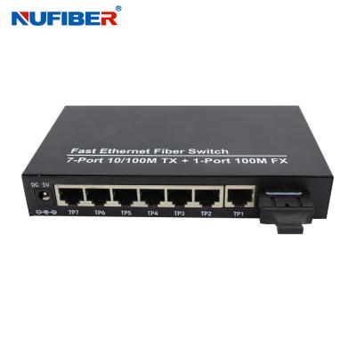 China TX To FX Fiber Ethernet Switch Store And Forward Switching Mechanism for sale